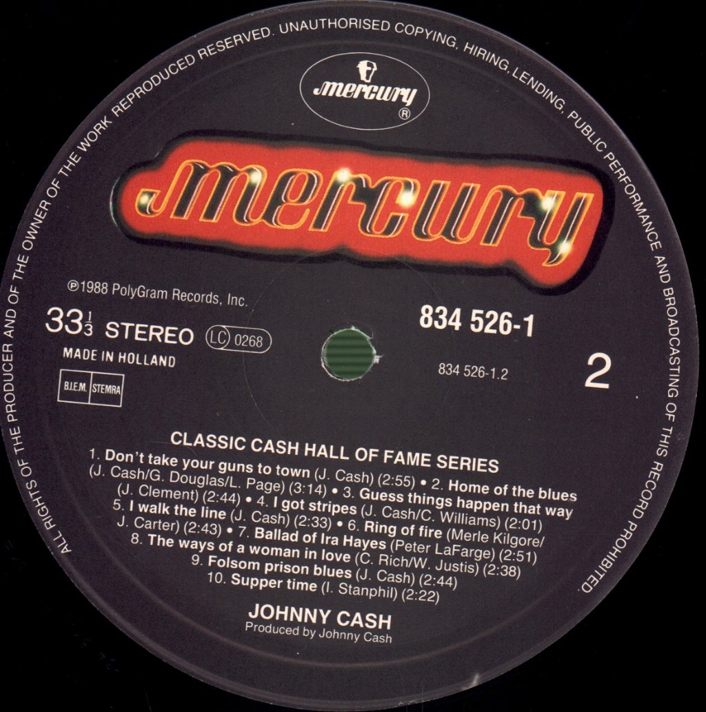 Johnny Cash - Classic Cash - Lp