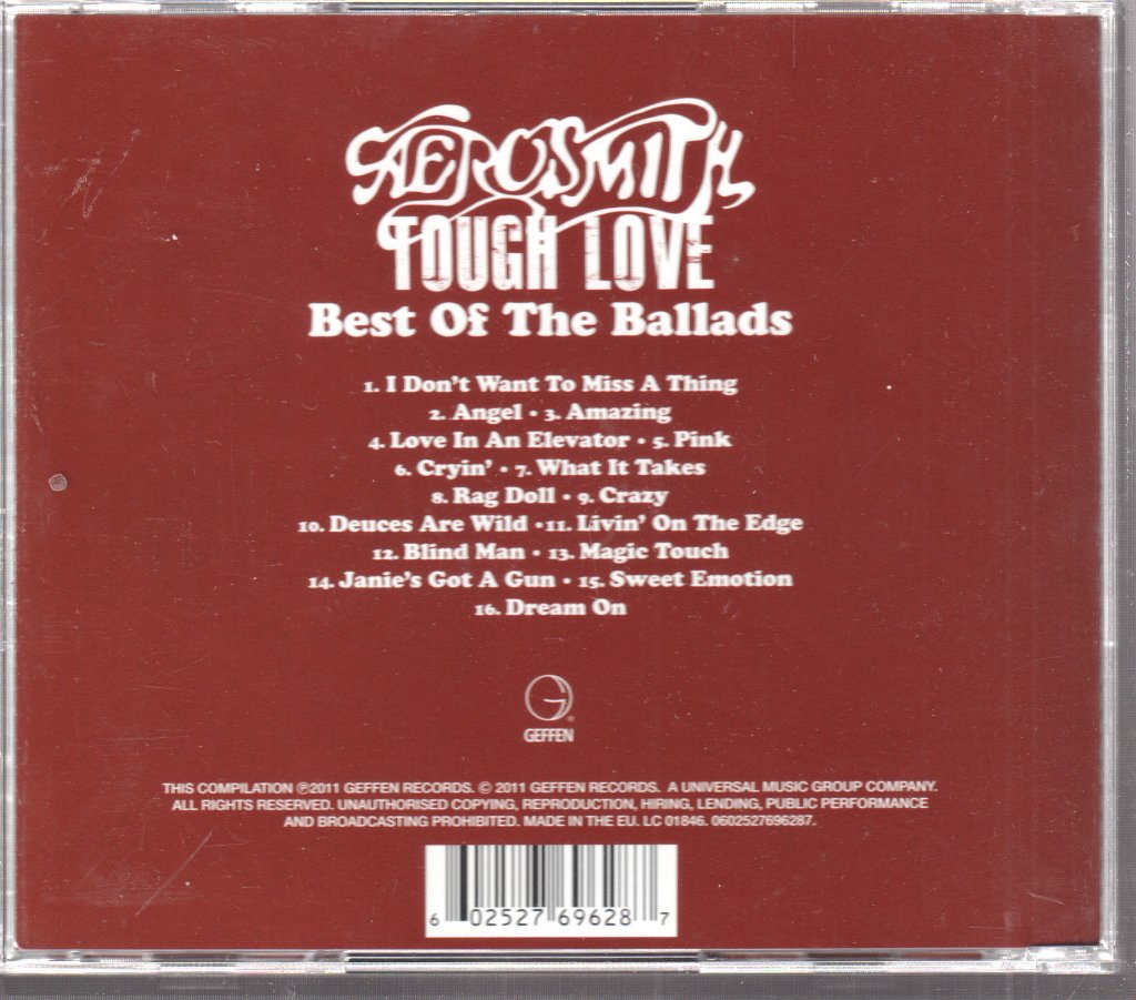 Aerosmith - Tough Love - Best Of The Ballads - Cd