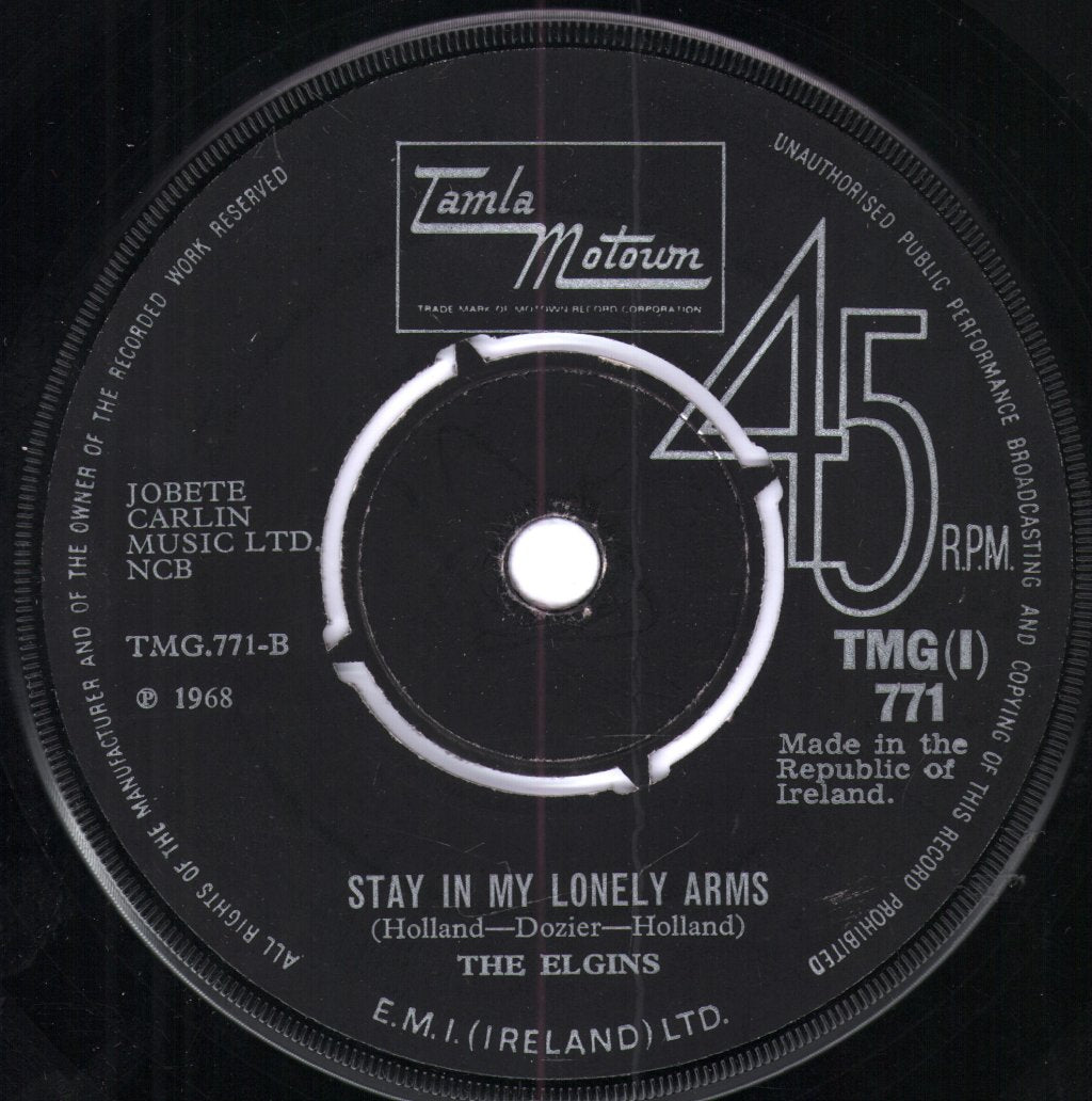Elgins - Heaven Must Have Sent You - 7 Inch