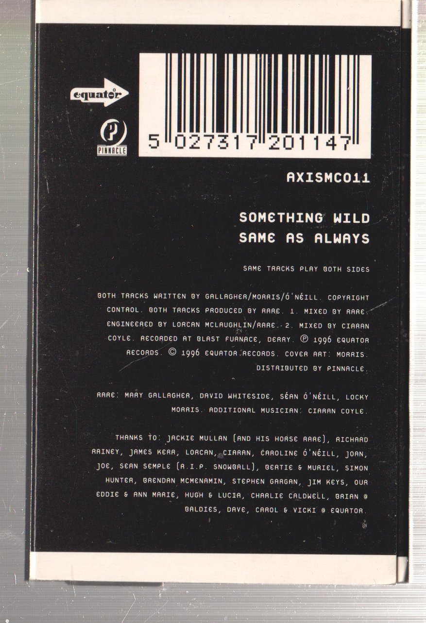 Rare - Something Wild - Cassette