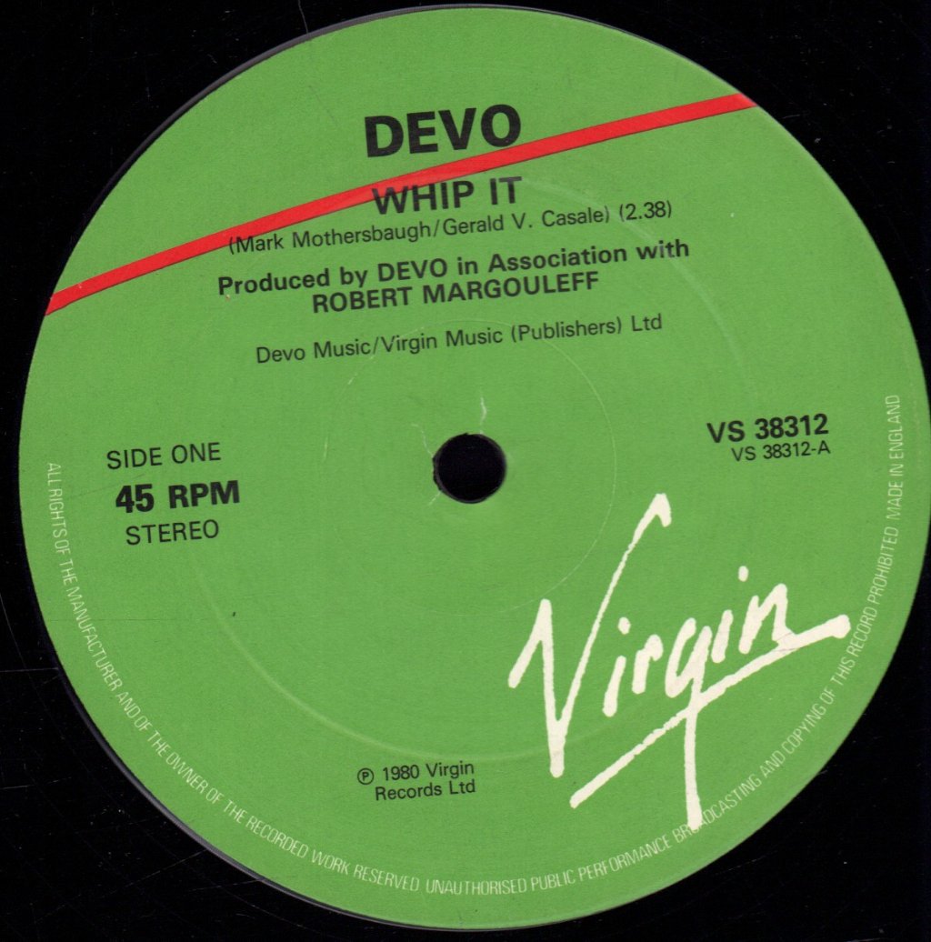 Devo - Whip It - 12 Inch