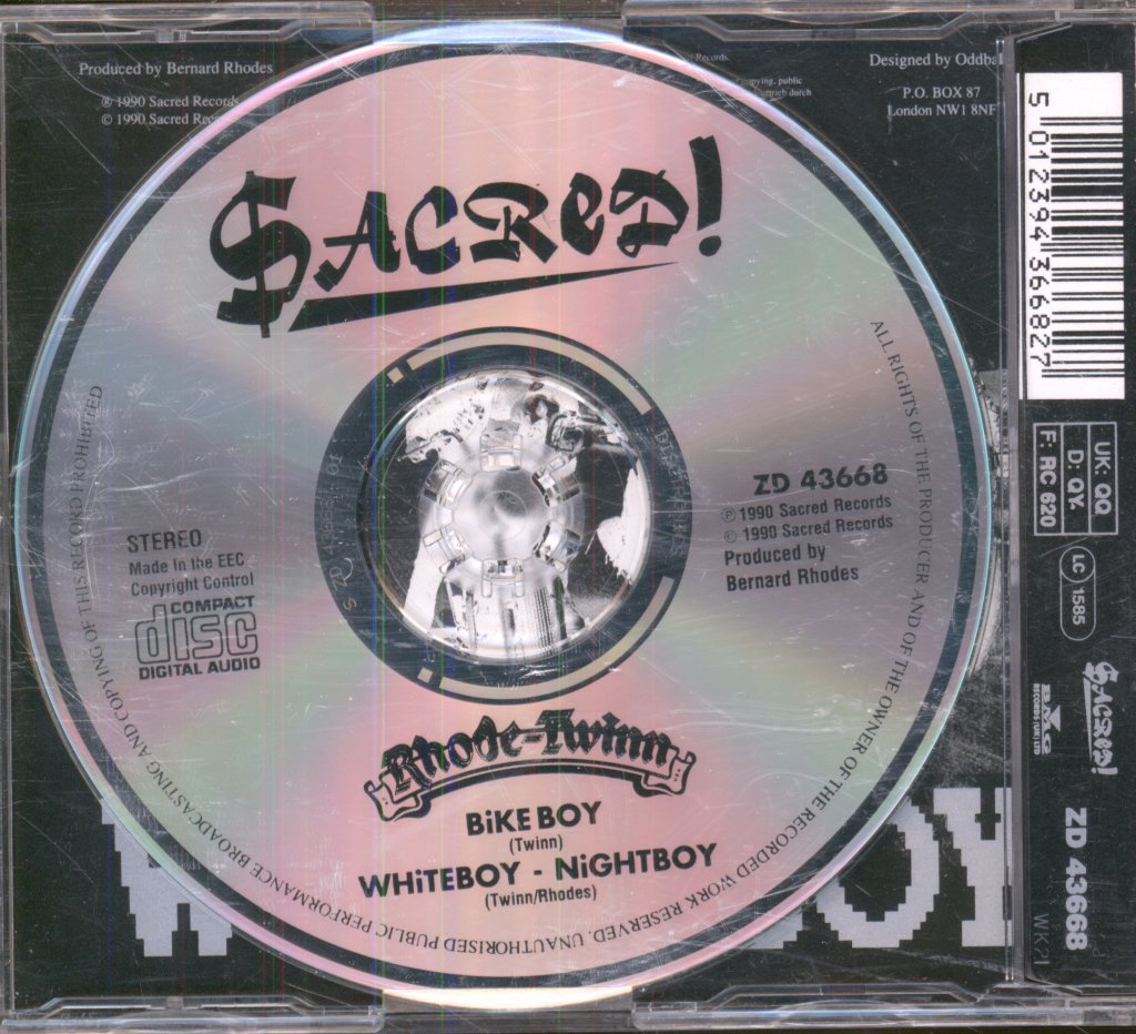 Rhode-Twinn - Bike Boy - Cd