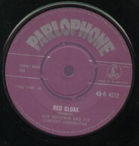 Ron Goodwin And His Orchestra - Red Cloak - 7 Inch
