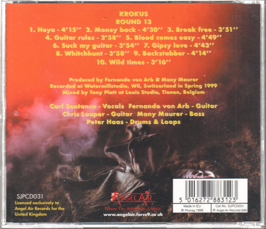 Krokus - Round 13 - Cd