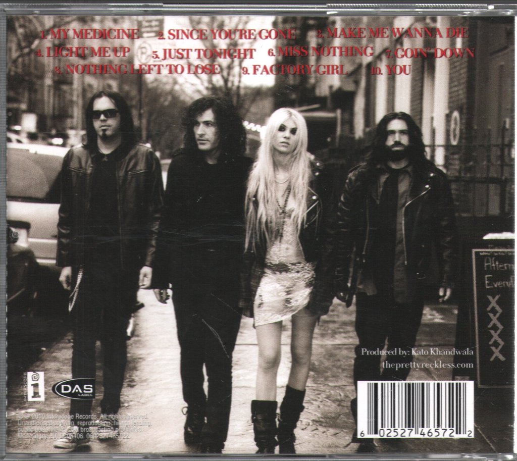 Pretty Reckless - Light Me Up - Cd