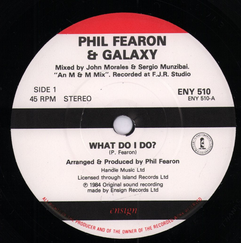Phil Fearon And Galaxy - What Do I Do - 7 Inch