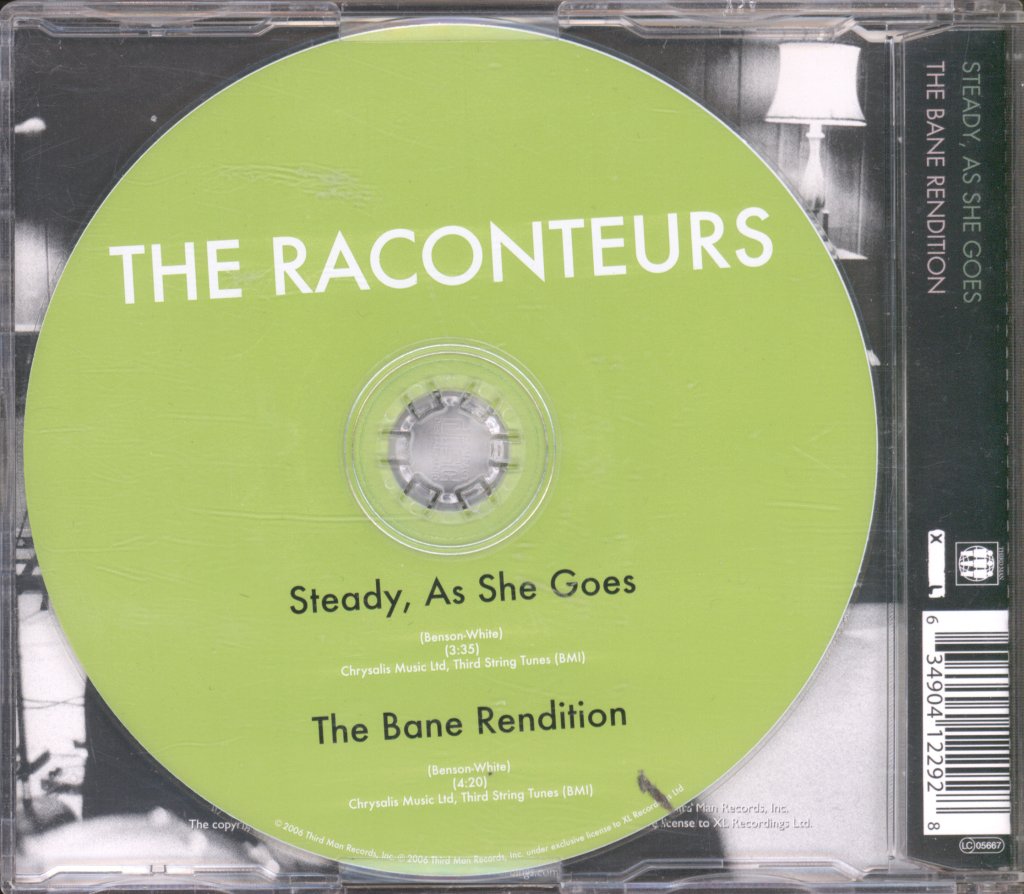 Raconteurs - Steady, As She Goes / The Bane Rendition - Cd