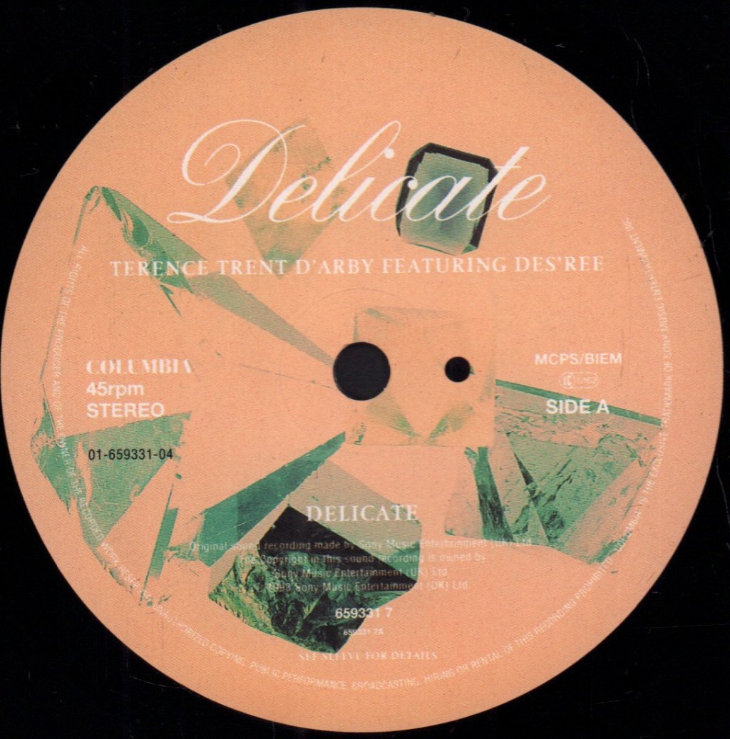 Terence Trent D'arby Featuring Des'ree - Delicate - 7 Inch