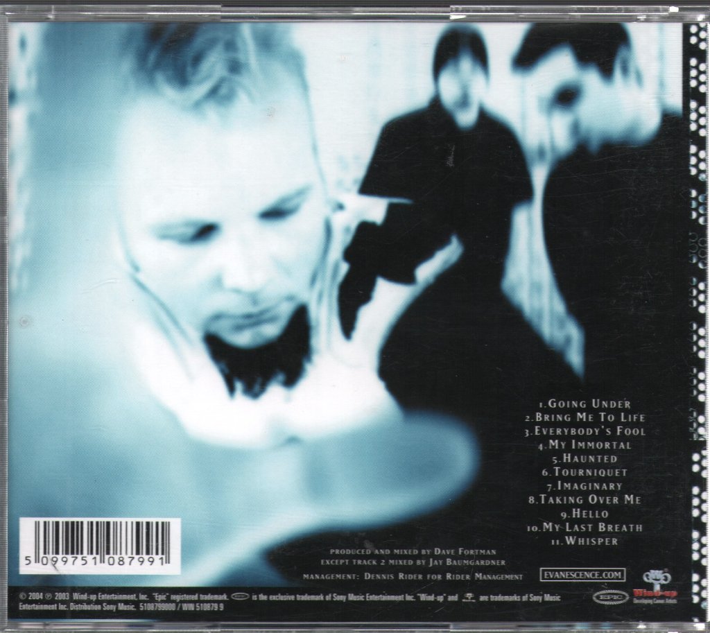 Evanescence - Fallen - Cd