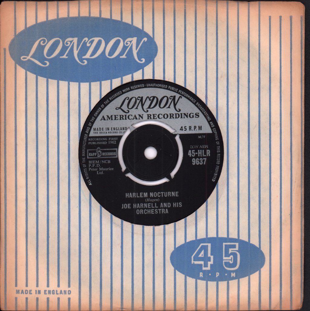 Joe Harnell - Fly Me To The Moon - 7 Inch