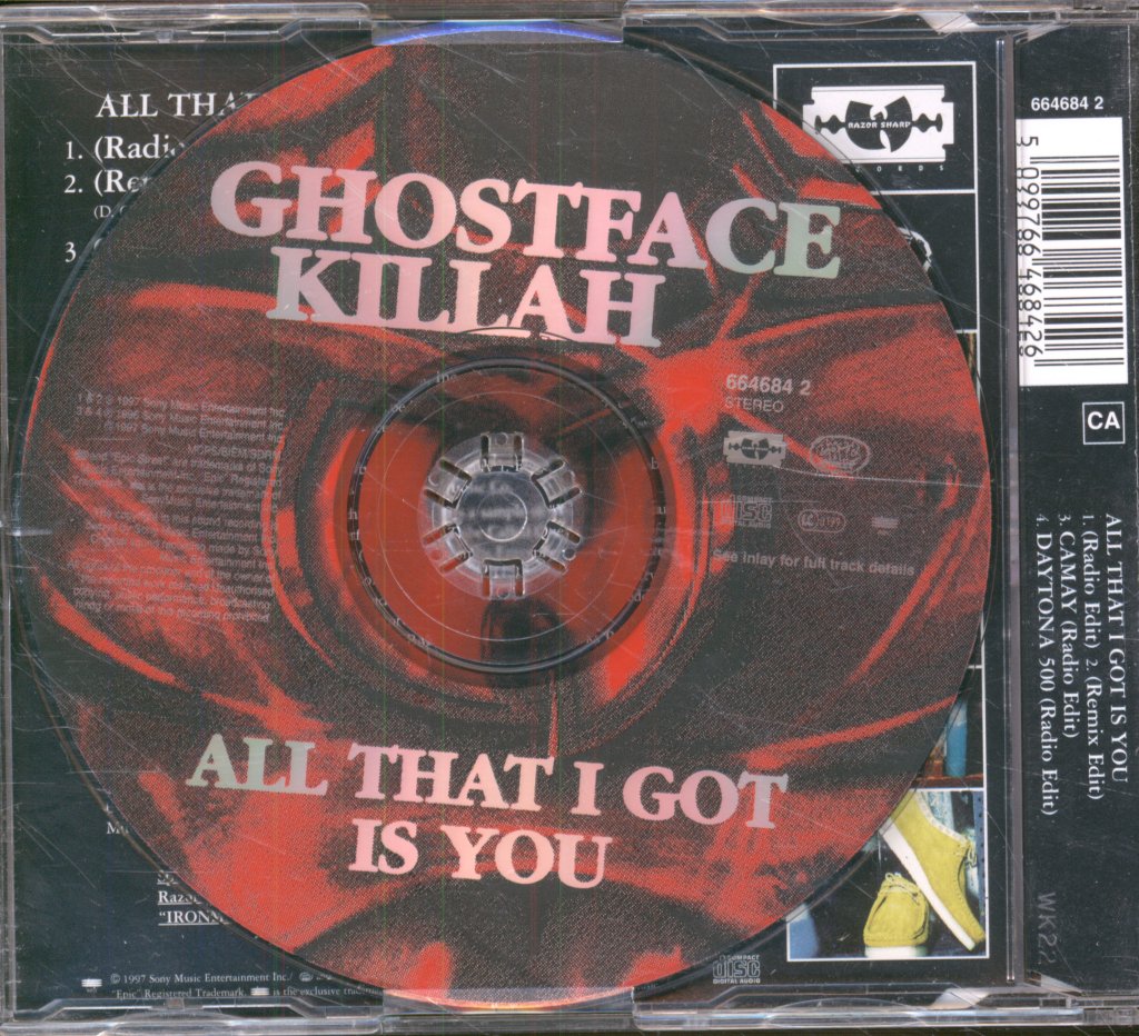 Ghostface Killah - All That I Got Is You - Cd