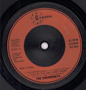 Shermonts - It's For My Dad - 7 Inch