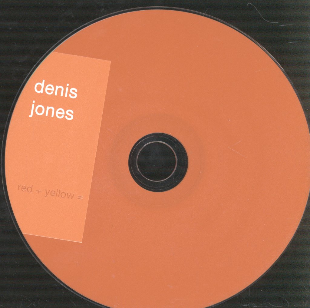 Denis Jones - Red And Yellow Equals - Cd
