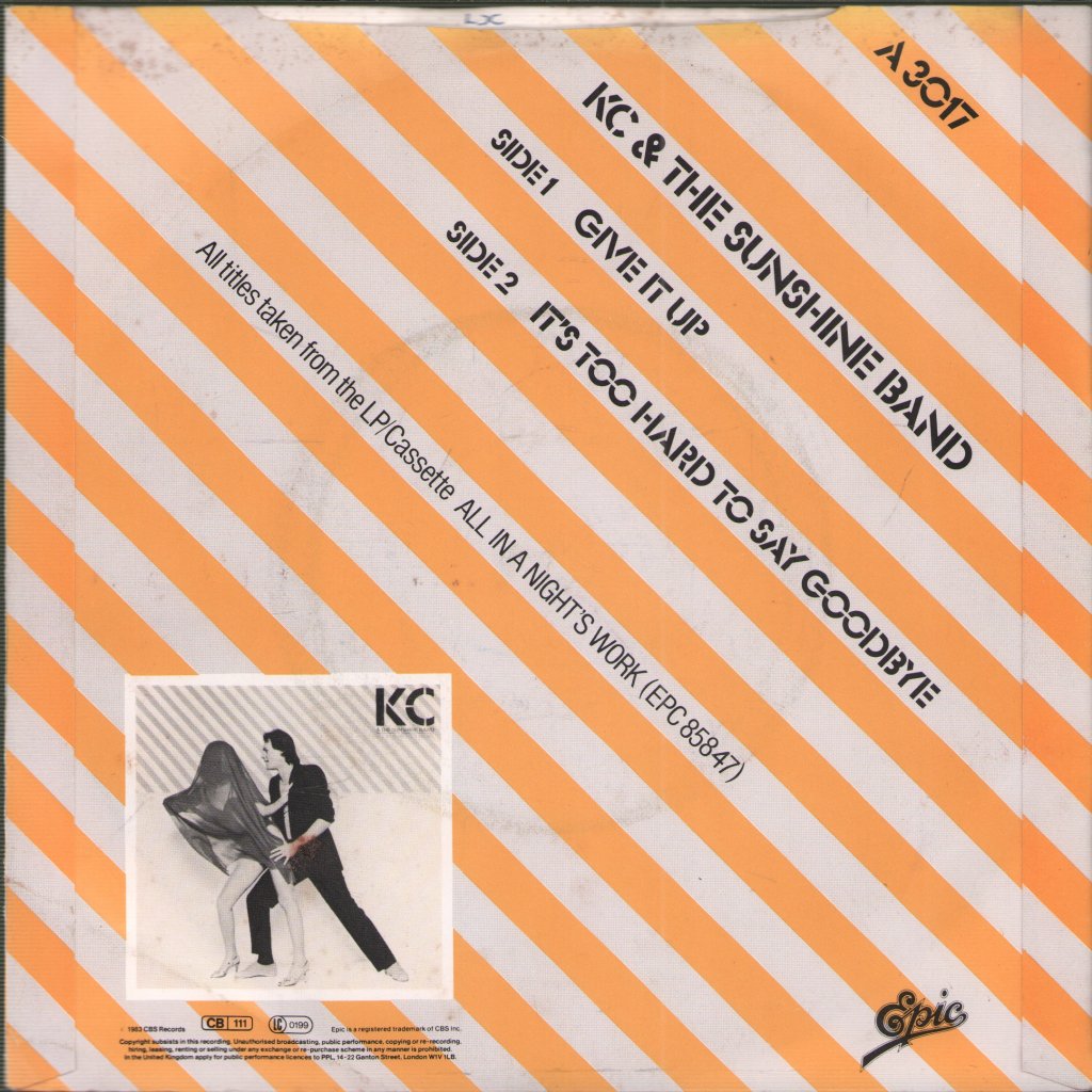 KC And The Sunshine Band - Give It Up - 7 Inch