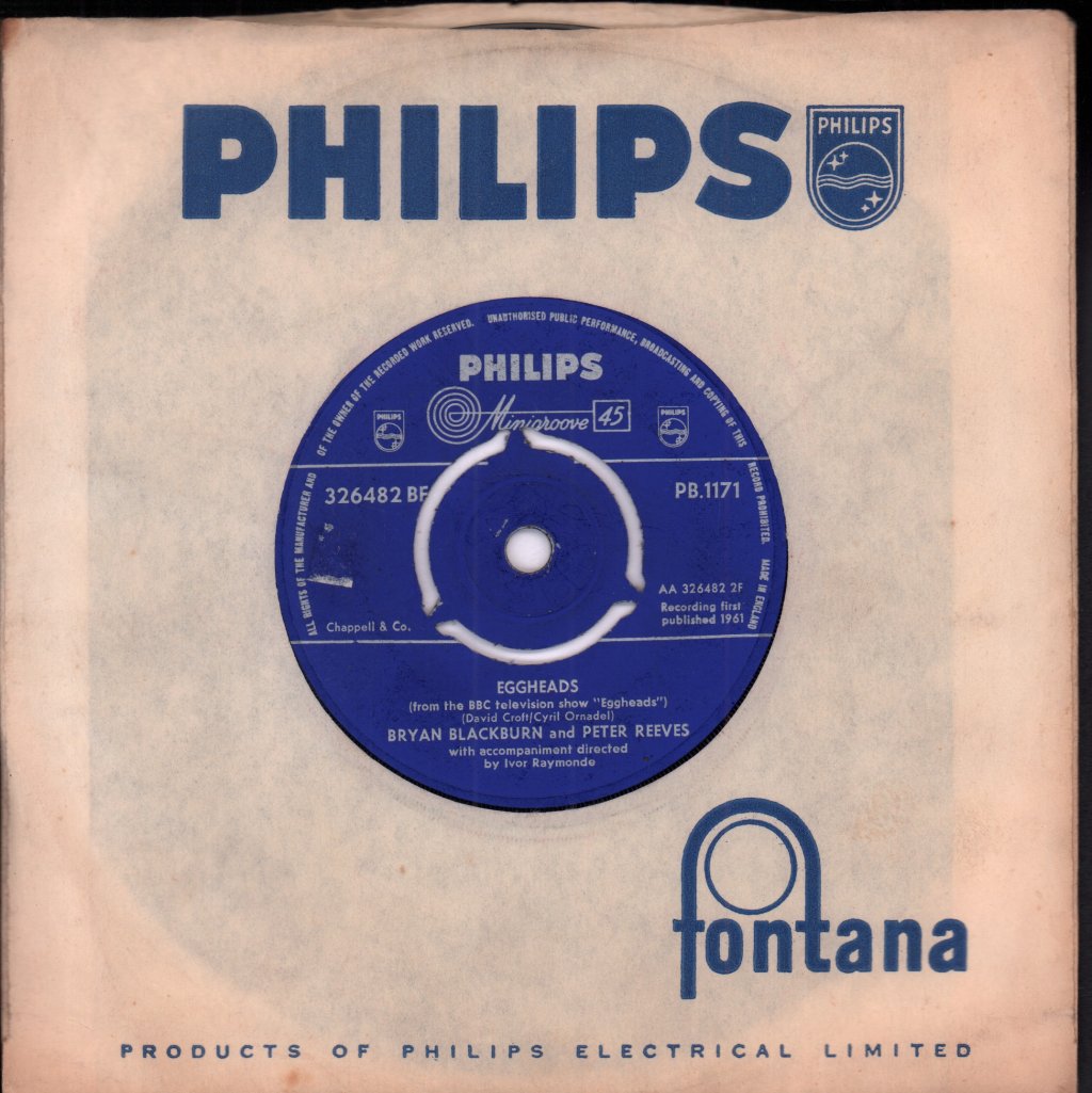 Bryan Blackburn And Peter Reeves - Li-Chee Fair - 7 Inch