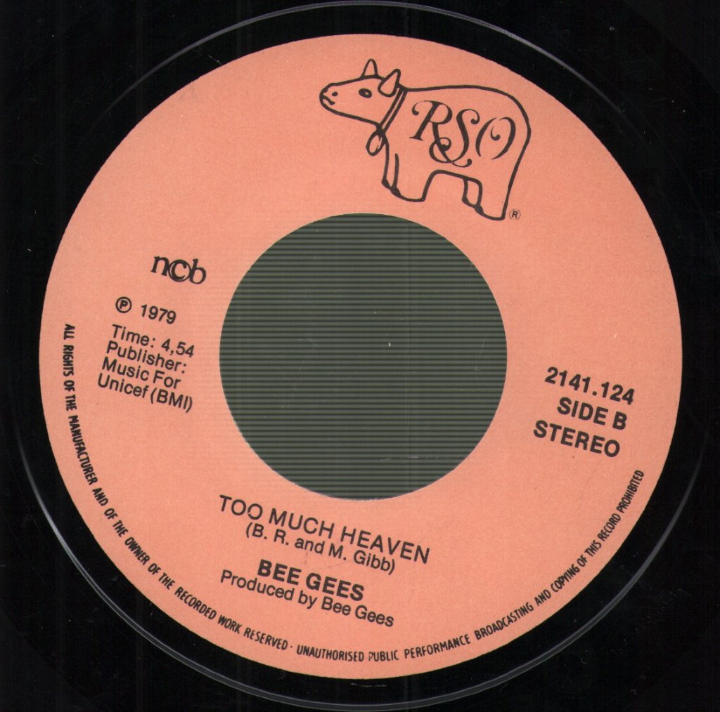Abba/Bee Gees - Chiquitita / Too Much Heaven - 7 Inch