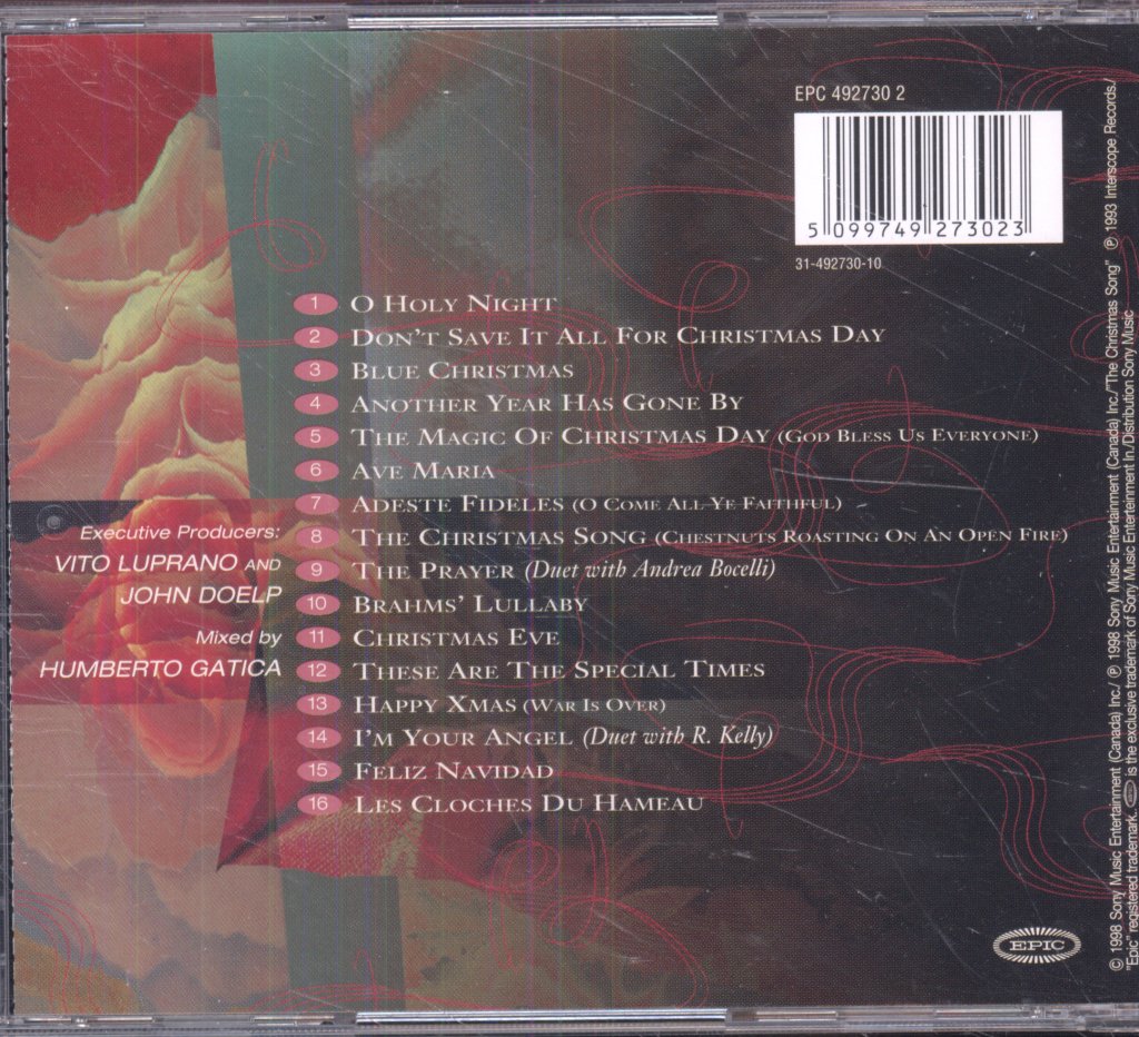Céline Dion - These Are Special Times - Cd