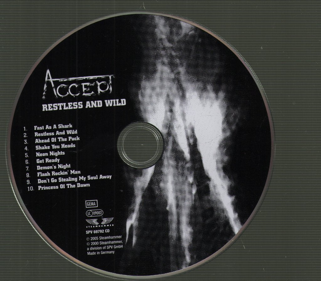 Accept - Restless And Wild - Cd