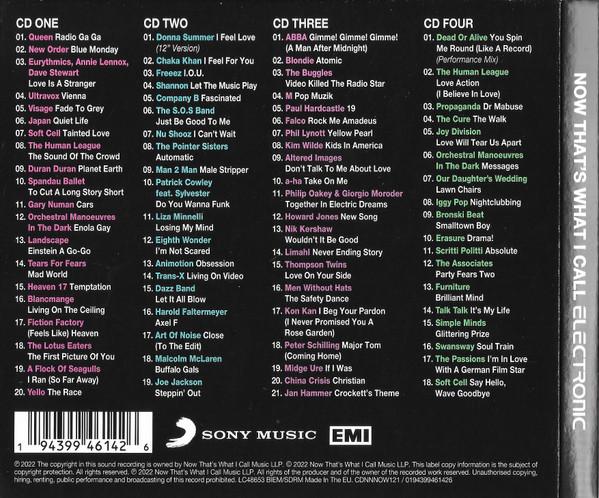Various Artists - Now That's What I Call Electronic - Cd Set