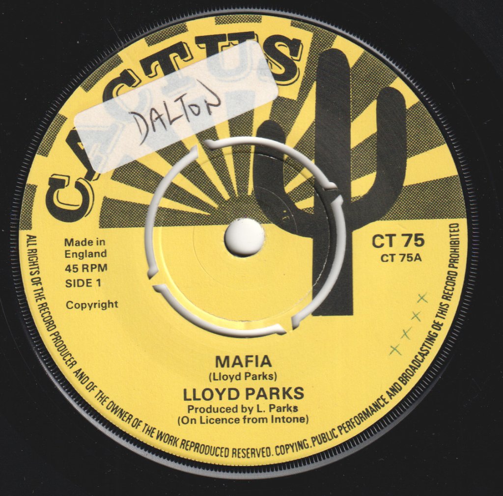 Lloyd Parks - Mafia - 7 Inch – Vinyl Tap