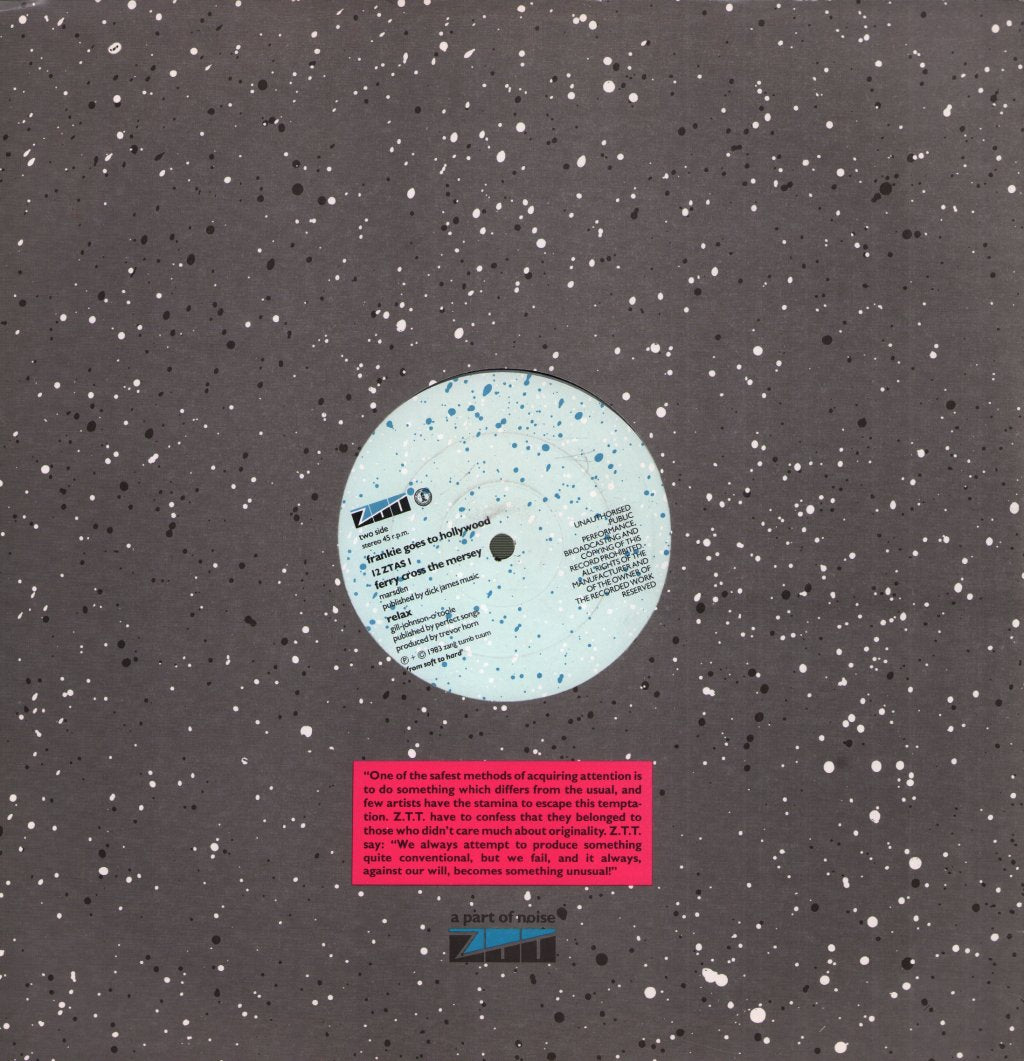 Frankie Goes To Hollywood - Relax - 12 Inch