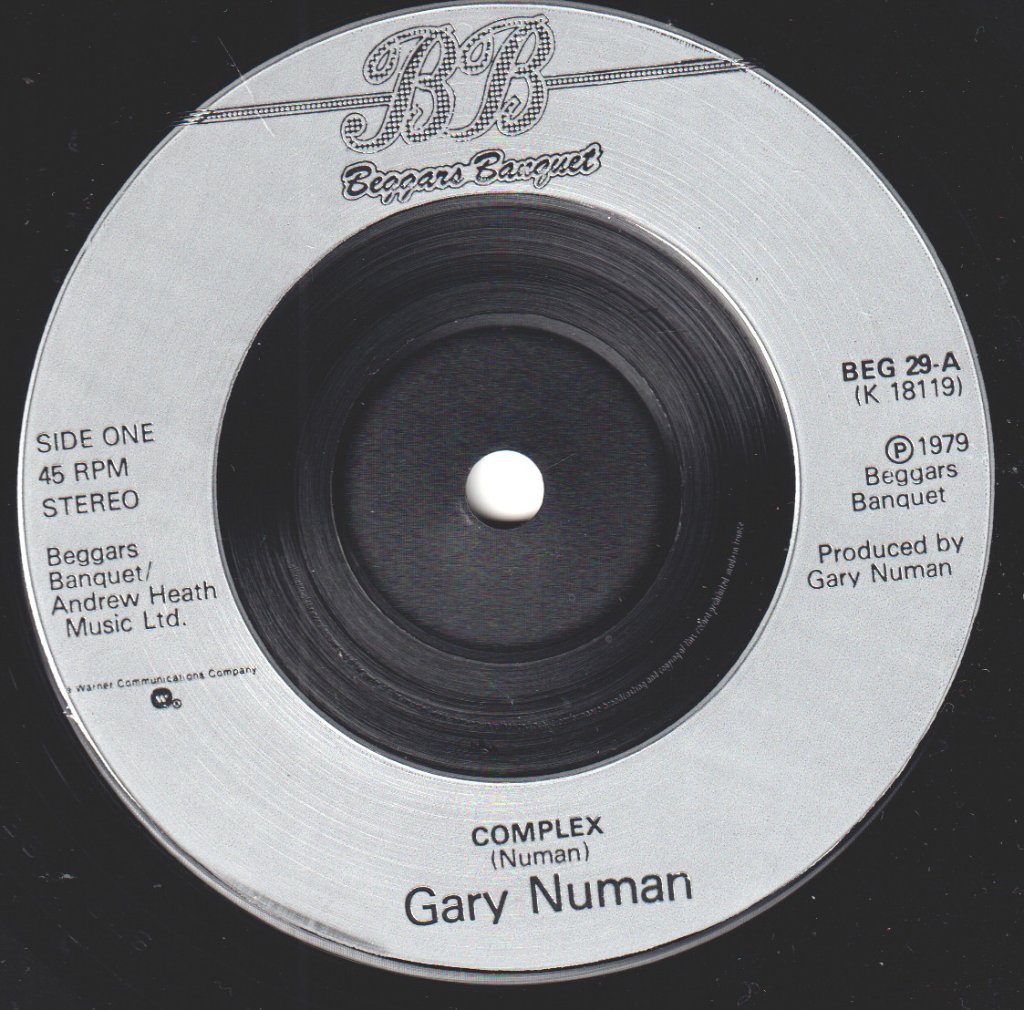 Gary Numan - Complex - 7 Inch