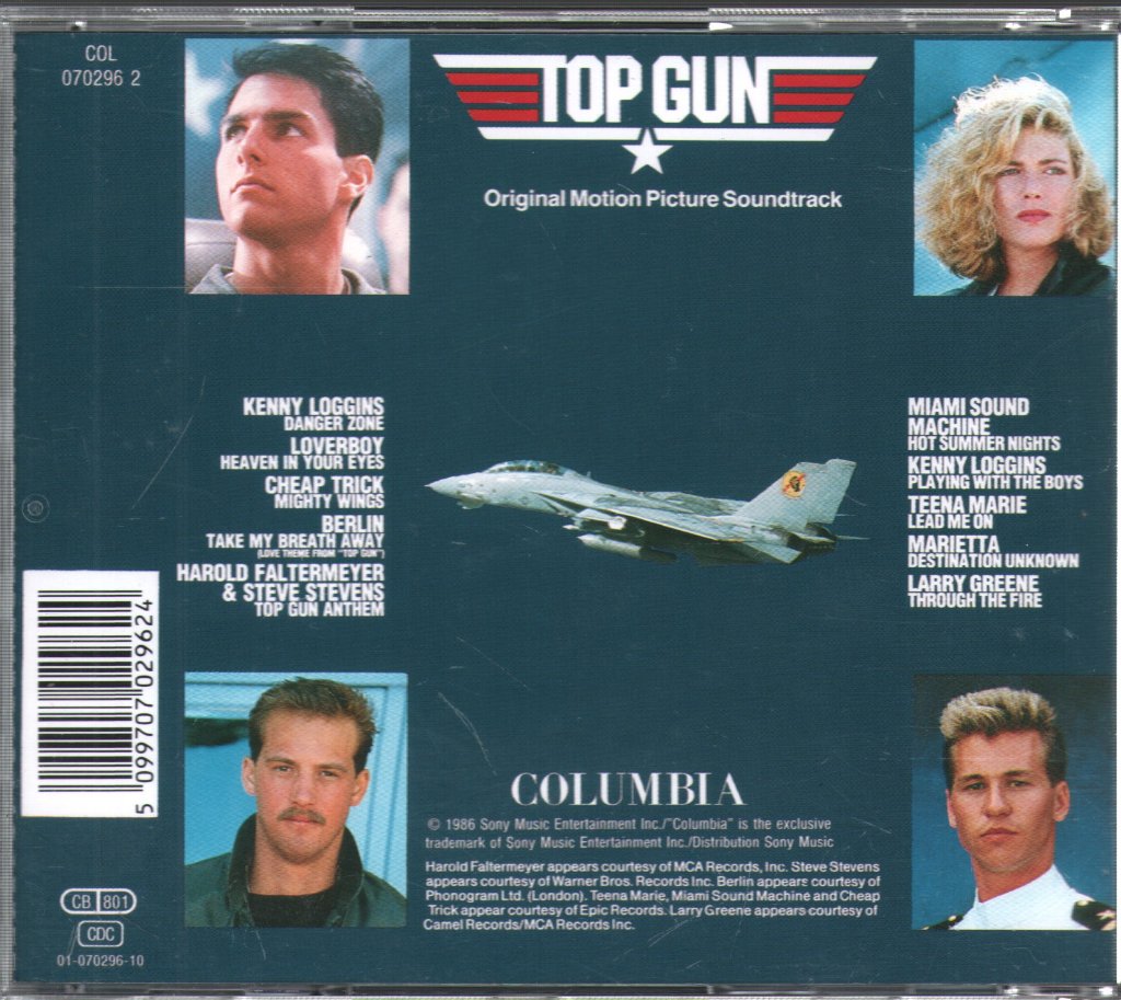 Top Gun - Original Motion Picture Soundtrack - Cd