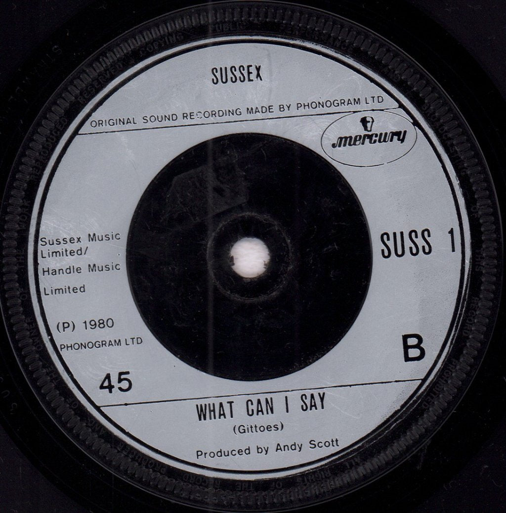 Sussex - With A Girl Like You - 7 Inch