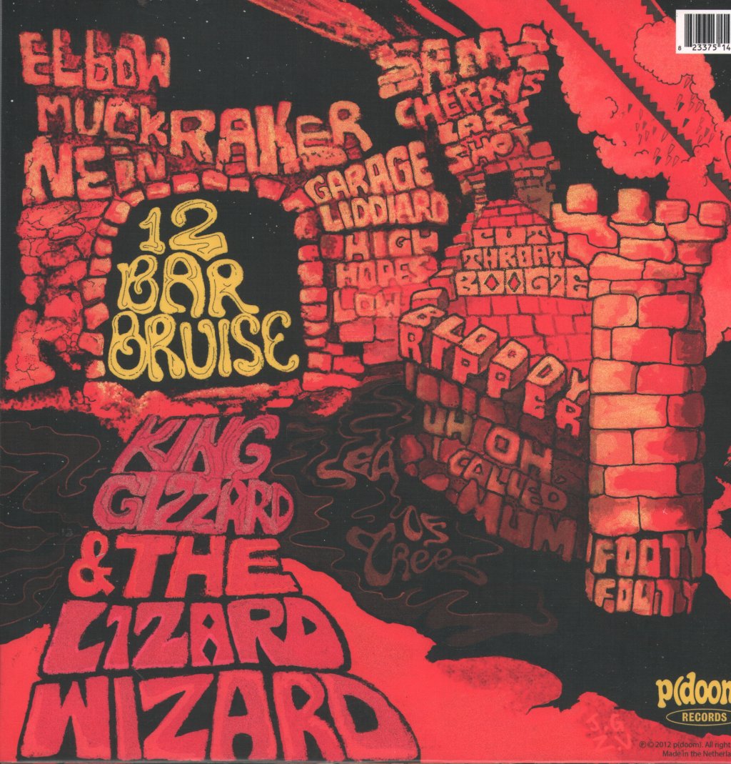King Gizzard And The Lizard Wizard - 12 Bar Bruise - Lp