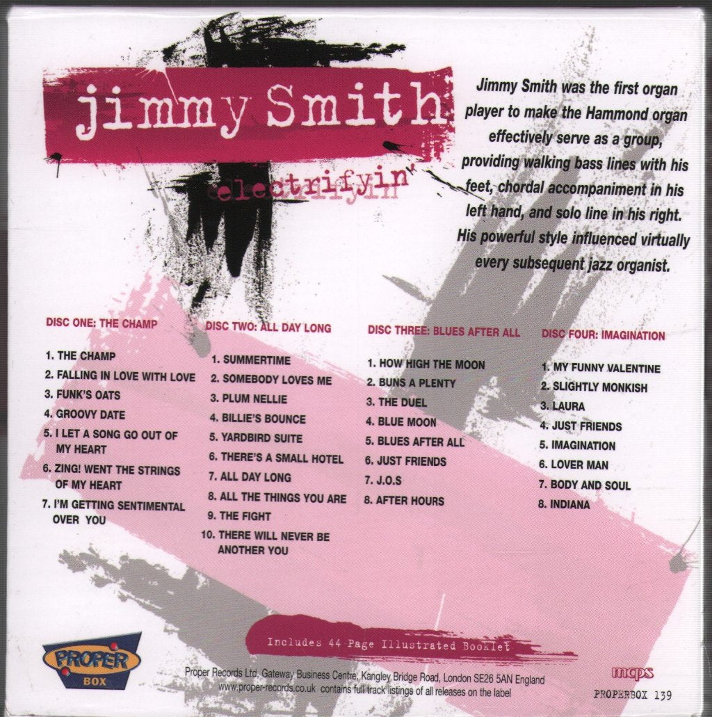 Jimmy Smith - Electrifyin' - Cd Set