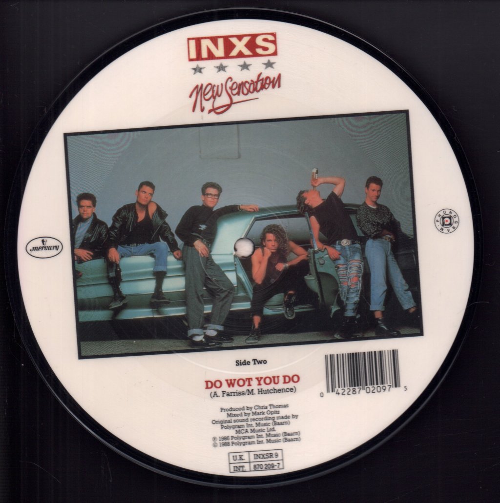 INXS - New Sensation - 7 Inch