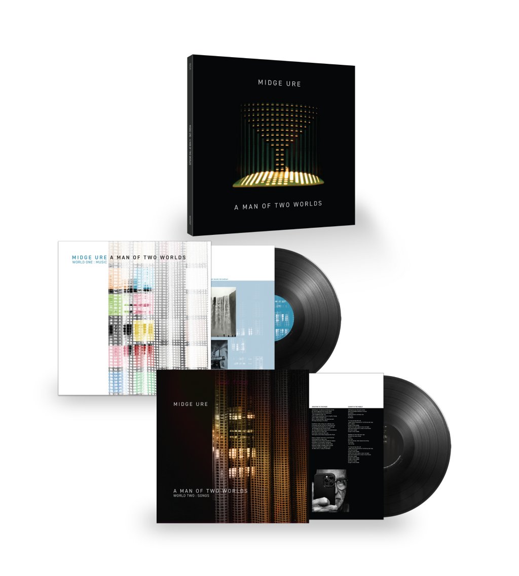 Midge Ure - A Man of Two Worlds - Double Lp