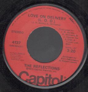 Reflections (60'S Group) - Love On Delivery - 7 Inch
