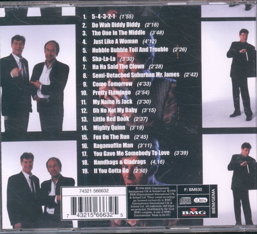 Manfreds - 5-4-3-2-1 - Cd