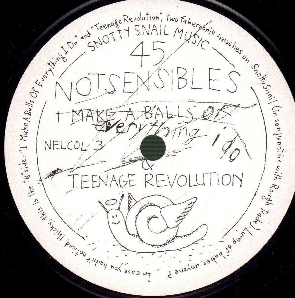 Notsensibles - I Thought You Were Dead - 7 Inch