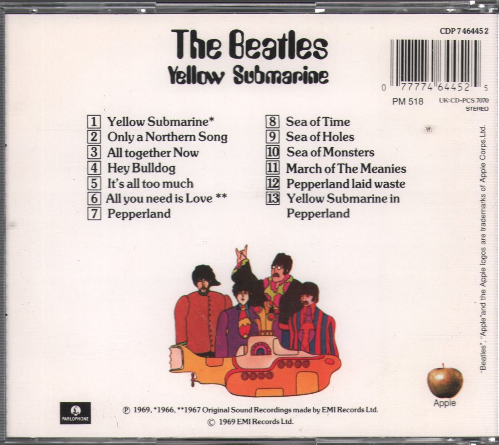 Beatles - Yellow Submarine - Cd