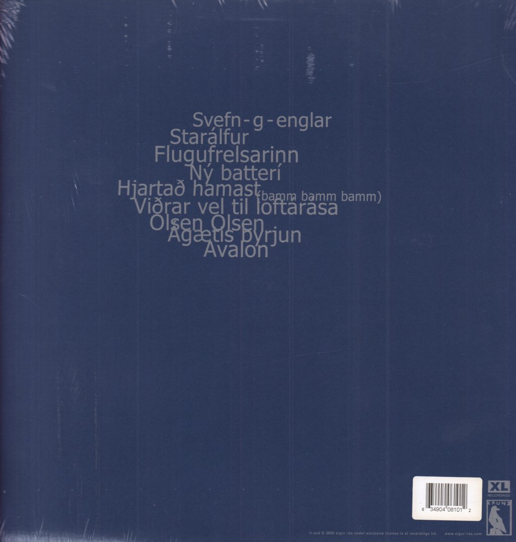 Sigur Ros - Agaetis Byrjun - Double Lp