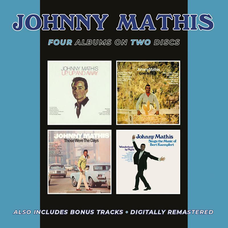 Johnny Mathis - Up, Up and Away/Love Is Blue/Those Were the Days/Sings the Music of Bert Kaempfert (2cd) - Cd