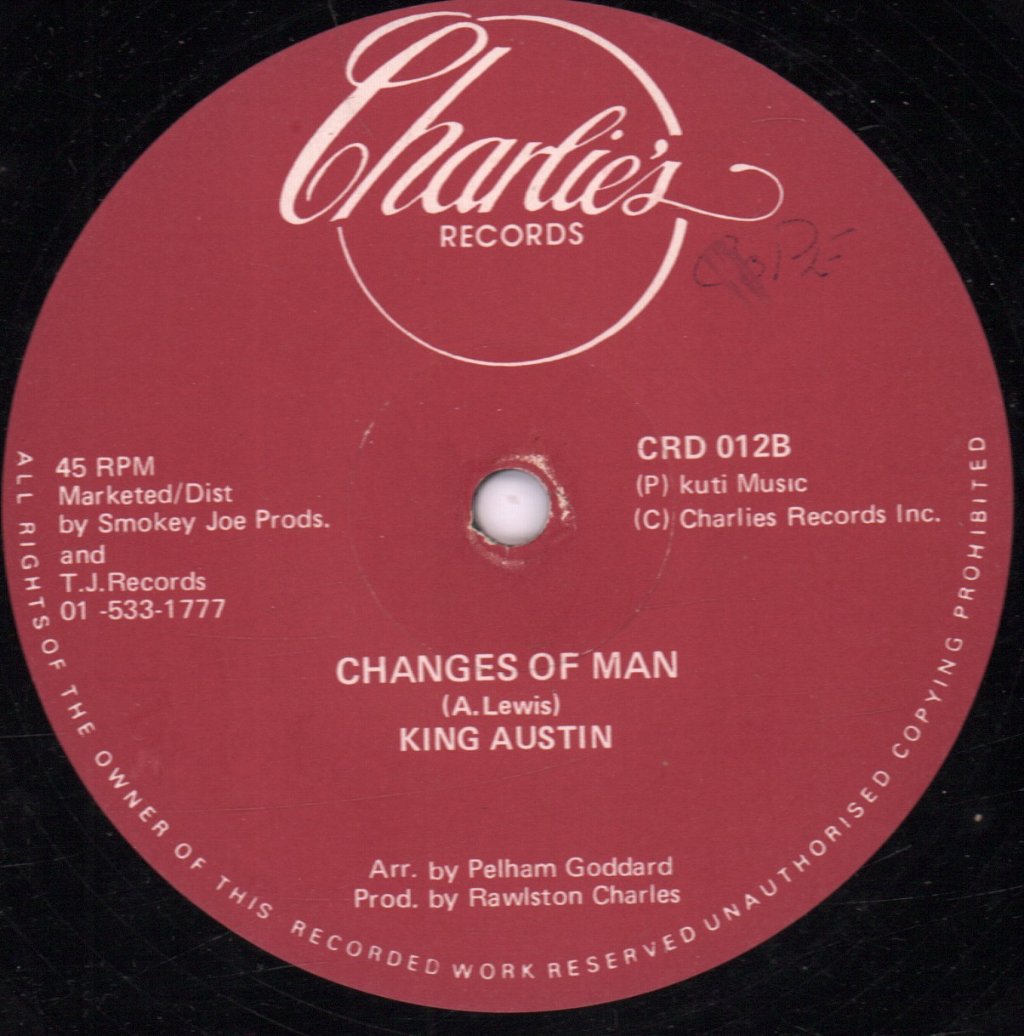 King Austin - Soca Taking Over - 12 Inch