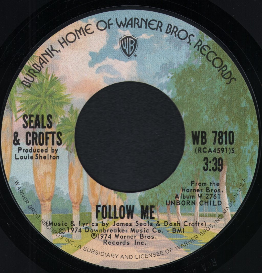 Seals & Crofts - King Of Nothing / Follow Me - 7 Inch