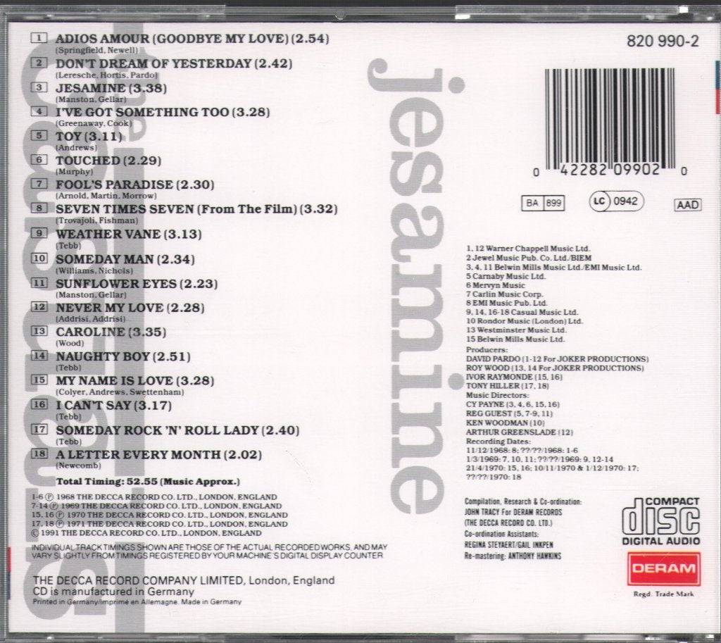 Casuals - Jesamine - Cd