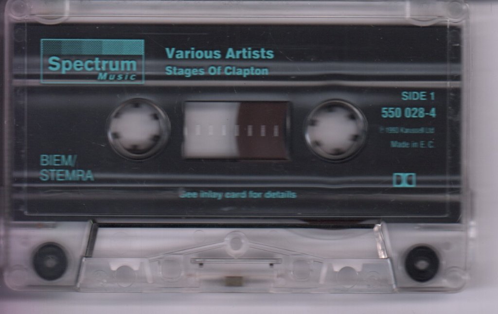 Various Artists - Stages Of Clapton - Cassette
