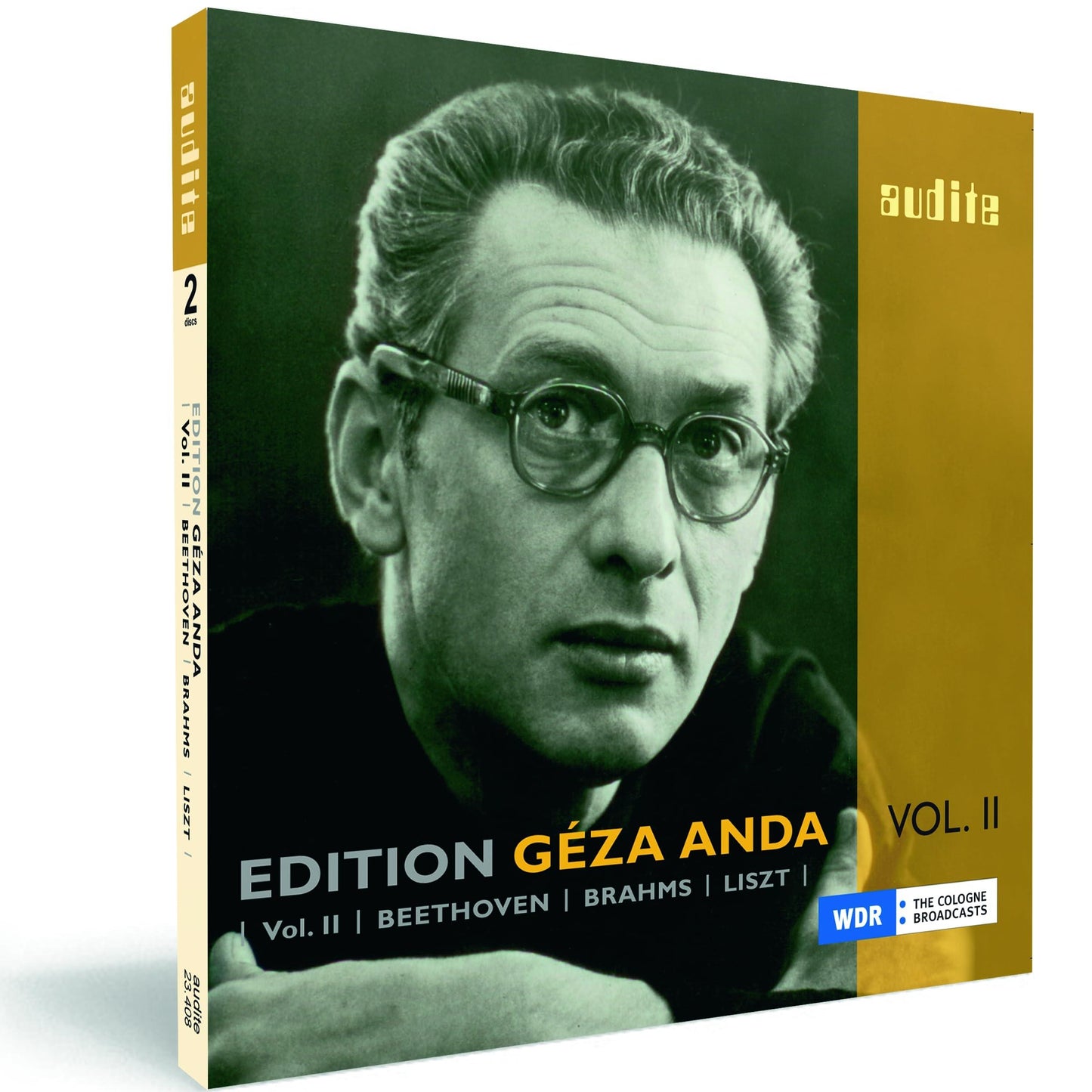 Geza Anda - Edition Geza Anda Vol. 2 - Beethoven / Brahms / Liszt - Double Cd
