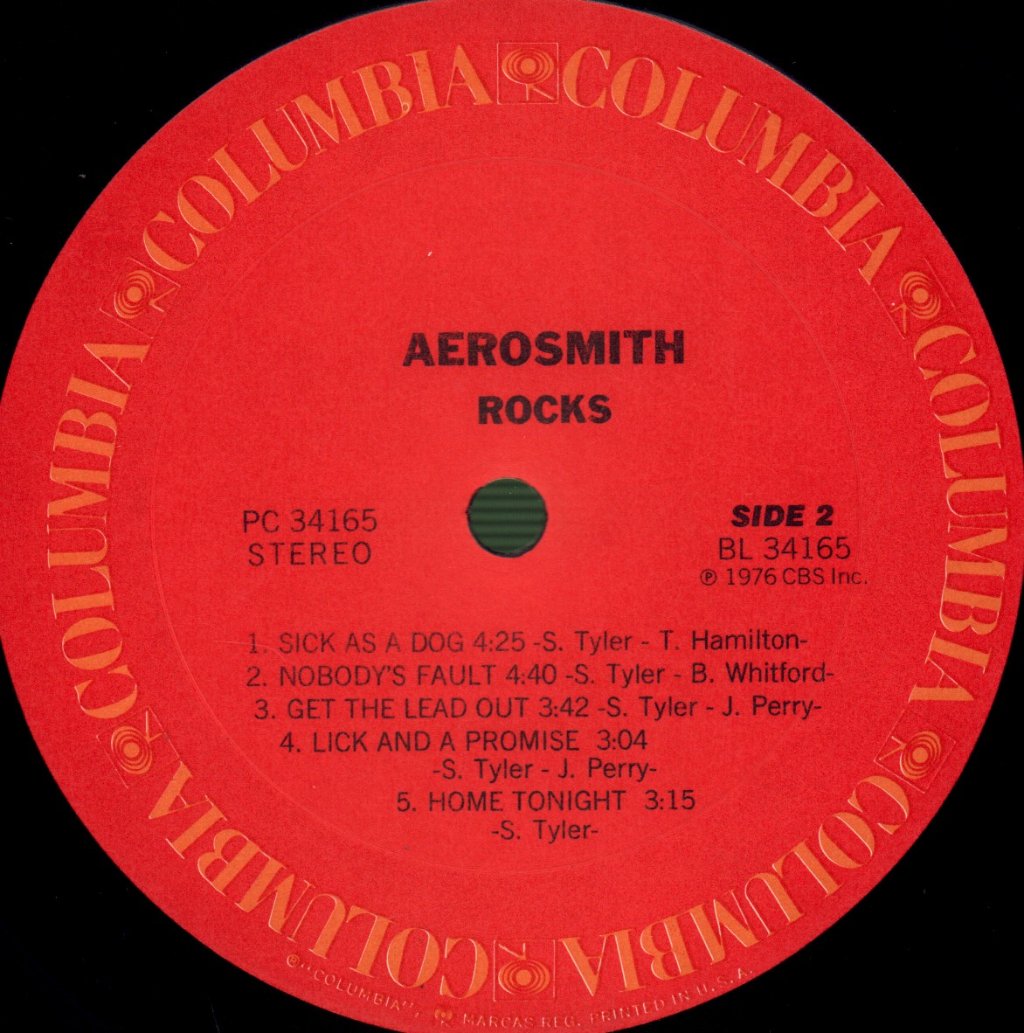 Aerosmith - Rocks - Lp