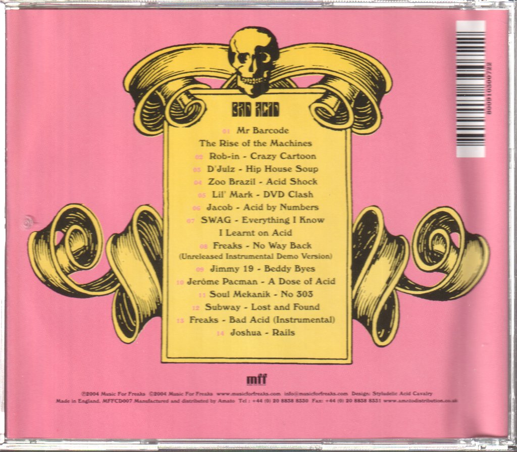 Chris Duckenfield - Bad Acid - Cd