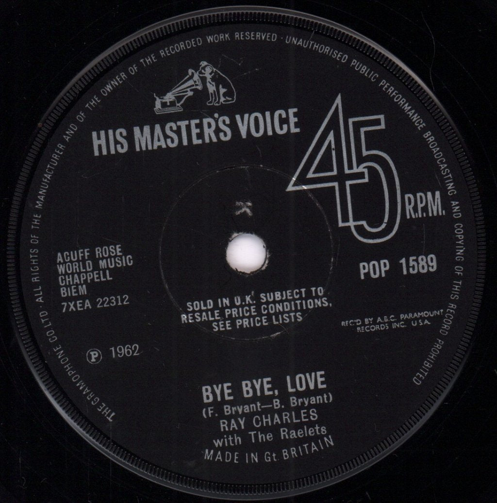 Ray Charles - You Win Again - 7 Inch