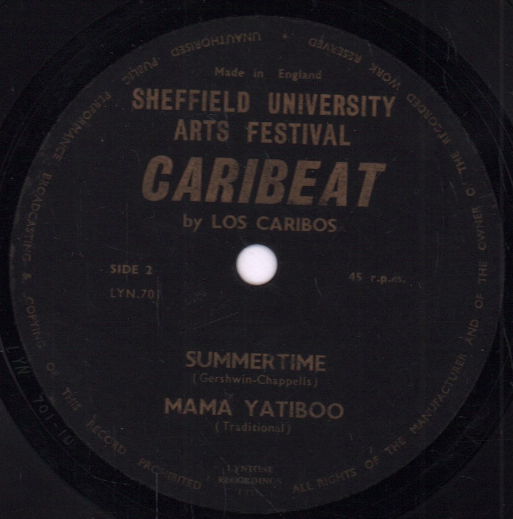 Los Caribos - Caribeat - 7 Inch