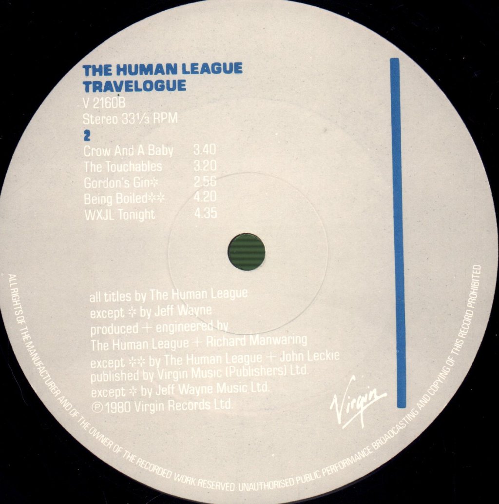 Human League - Travelogue - Lp