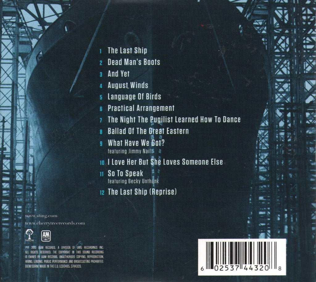 Sting - Last Ship - Cd
