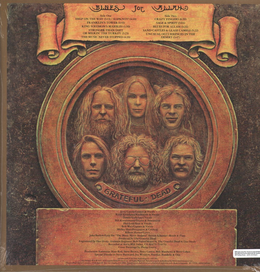 Grateful Dead - Blues For Allah (50th Anniversary) - Lp